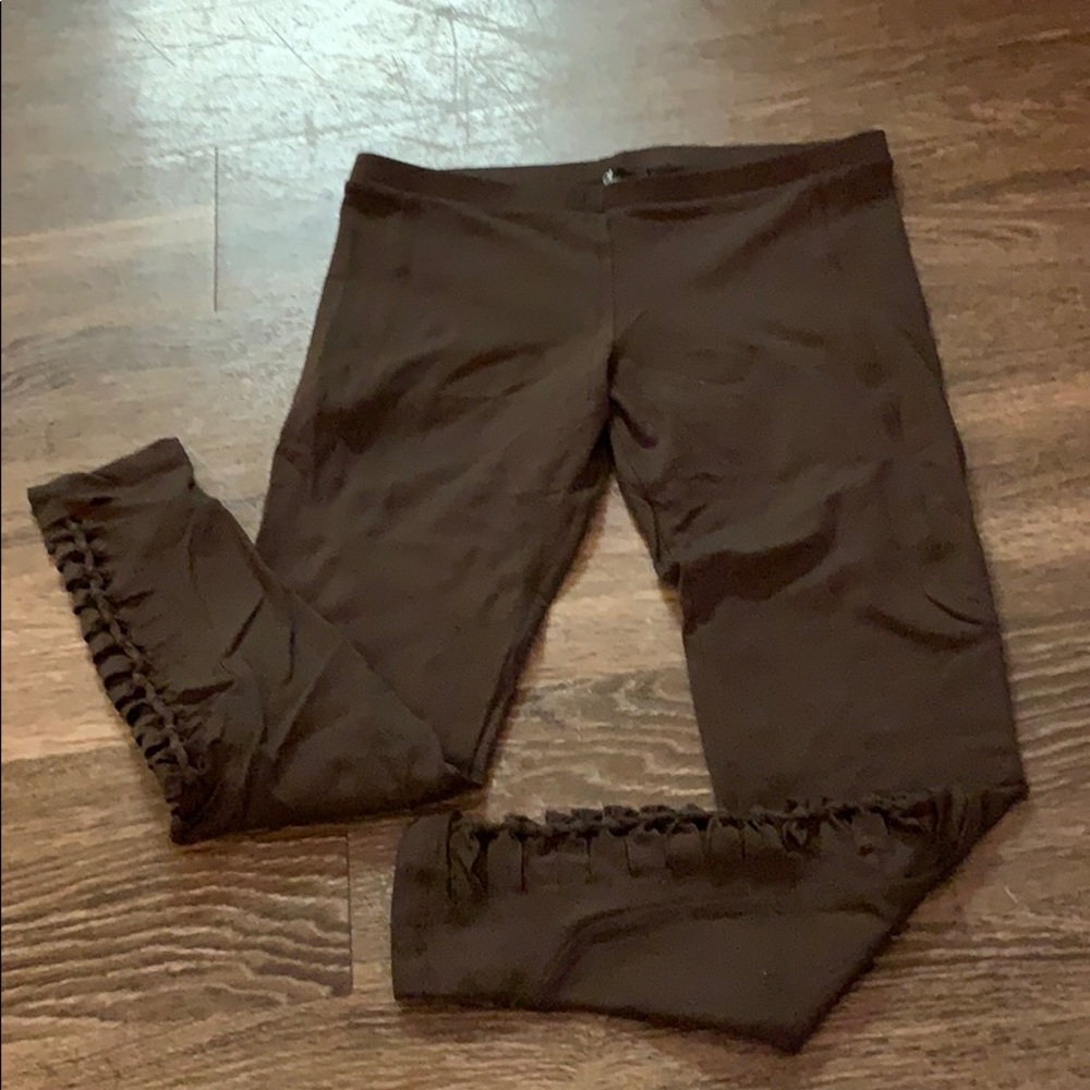 David Lerner brown leggings